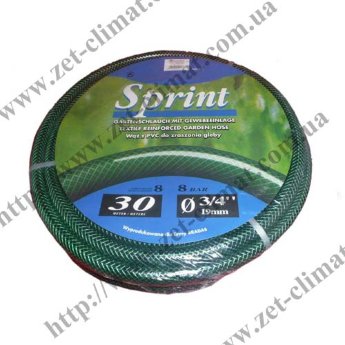 Шланг для полива SPRINT 1/2", 3/4", 5/8". Длина: 20м, 30м, 50м. Поливочный шланг SPRINT 1/2", 3/4", 5/8". Длина: 20м, 30м, 50м.
3 слоя, давл. 8 Бар