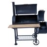 Универсальный гриль  BBQ (гриль, коптильня, мангал) с двумя трубами - 
