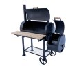 Универсальный гриль  BBQ (гриль, коптильня, мангал) с двумя трубами - 