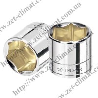 Головка торцевая Truper 6-гранная 3/8"