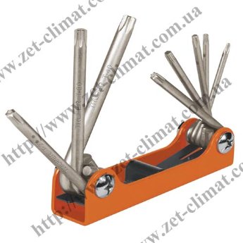 Набор ключей TORX-8 Truper torx в металлической рукоятке 8шт. Набор ключей TORX-8 Truper torx в металлической рукоятке 8шт.