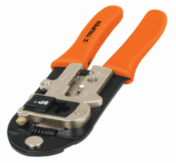 Інструмент для обжиму, Профі, універсальний RJ-9; RJ-11; RJ-12; RJ-45 
