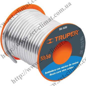 Припой Truper SOL-60/40 1х76000мм 450г Припой Truper SOL-60/40 1х76000мм 450г