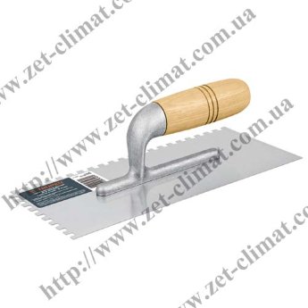 Кельма штукатурная Truper LLM-6C з U- зубом 280х130 мм Кельма штукатурная Truper LLM-6C з U- зубом 280х130 мм
