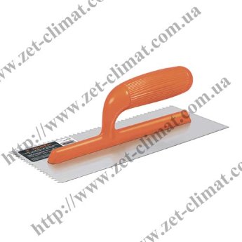 Кельма штукатурна Truper LLP-6D Plastic с V-зубом 280х130мм Кельма штукатурна Truper LLP-6D Plastic с V-зубом 280х130мм