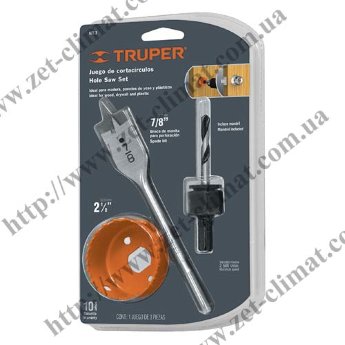 Набор кольцевых пил Truper KIT-3 3 ед Набор кольцевых пил Truper KIT-3 3 ед
