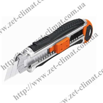 Нож выдвижной Truper CUT-6XX усиленный металл 5 лезвий Нож выдвижной Truper CUT-6XX усиленный металл 5 лезвий