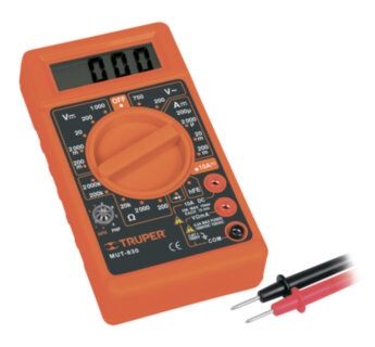 Тестер, Мультиметр, Light-Duty, (200mV-500V) 1 Bat 9V 