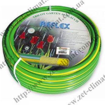 Поливочный шланг TRICOT REFLEX 1/2", 3/4". Длина: 20м, 30м, 50м. Количество слоев: 3
Диаметр: 1/2 дюйма ( внутр. 12,5 мм), 3/4 дюйма ( внутр. 19 мм)
Бухта: 20 м, 30 м, 50 м.
Рабочее давление: 8 Бар
Цвет: зеленый с желтой полупрозрачной полоской