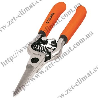 Секатор изогнутый Truper PVC T 20, Т 24 150мм, 200мм Секатор изогнутый Truper​ T-20​​, Секатор изогнутый Truper​ серии T-24​