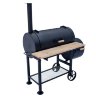 Универсальный гриль  BBQ (гриль-мангал-коптильня) с одной трубой - 